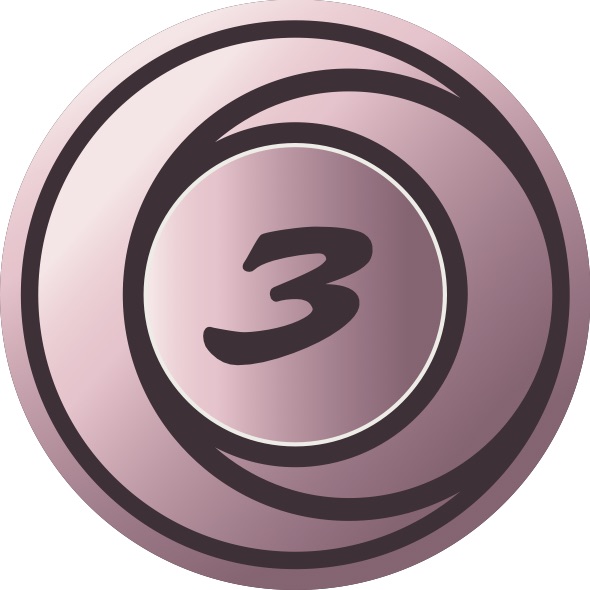 Enernum 3 Oro & Cadena